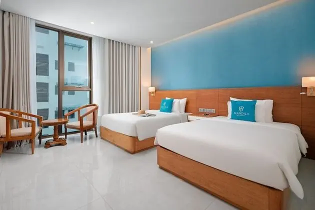 Deluxe İki Ayrı Yataklı Oda, Kısmi Deniz Manzarası