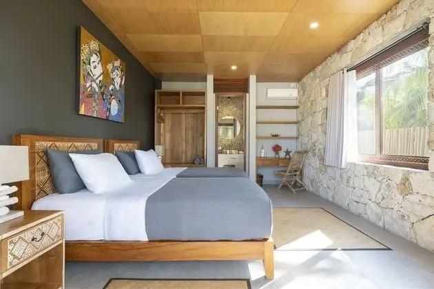 Deluxe Tek Büyük Yataklı Oda, 2 Tek Kişilik Yatak, Okyanus Manzaralı