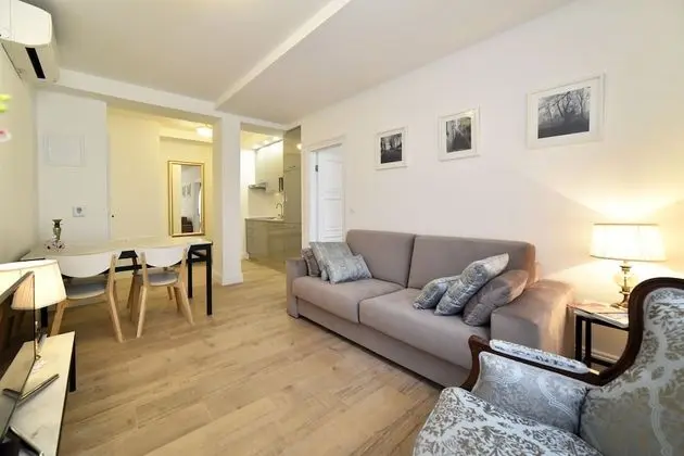 Deluxe Apart Daire, 1 Yatak Odası, Balkon (White Baroque)