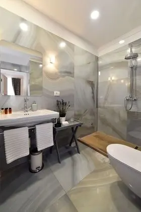 Deluxe Apart Daire, 1 Yatak Odası, Balkon (White Baroque)