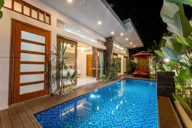 Deluxe Villa, 1 Yatak Odası, Kişiye Özel Havuzlu, Havuz Manzaralı