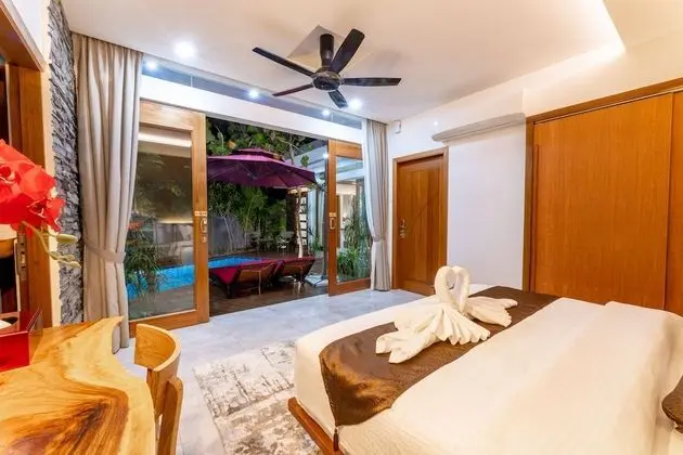 Executive Villa, 2 Yatak Odası, Kişiye Özel Havuzlu, Havuz Manzaralı