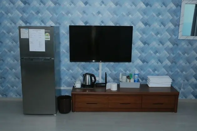 Family Daire, Küçük Mutfak, Okyanus Manzaralı (Pension Type)