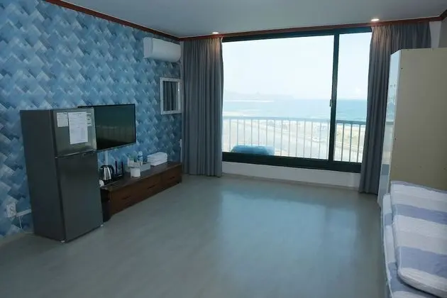 Family Daire, Küçük Mutfak, Okyanus Manzaralı (Pension Type)