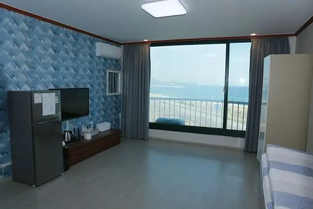 Family Daire, Küçük Mutfak, Okyanus Manzaralı (Pension Type)