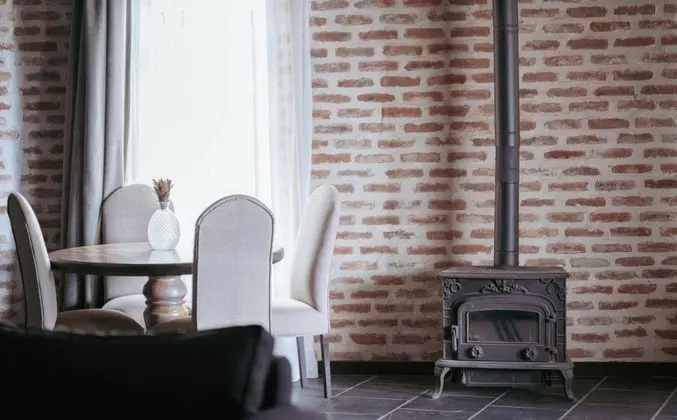 Villa Ardıç Dört Kişilik, Deniz ve Dağ Manzaralı, Şömineli Soba