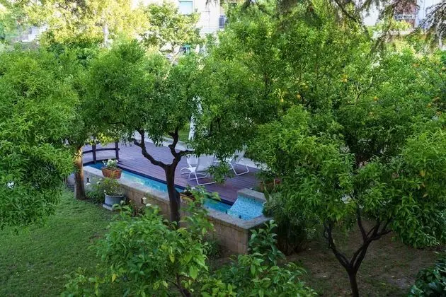Junior Süit, Teras, Bahçe Manzaralı