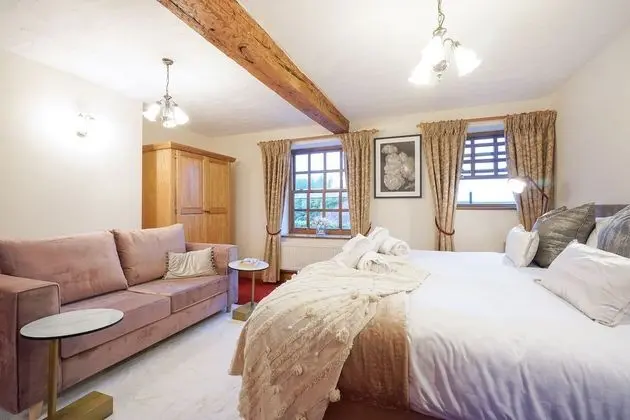Premium Ev, Özel Banyo, Bahçe Manzaralı (Manor House Farm)