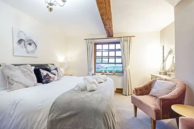 Premium Ev, Özel Banyo, Bahçe Manzaralı (Manor House Farm)