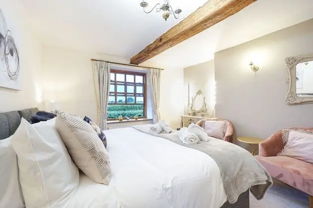 Premium Ev, Özel Banyo, Bahçe Manzaralı (Manor House Farm)