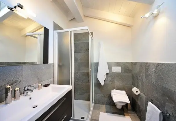 Family Apart Daire, Birden Çok Yatak, 2 Banyolu, Dağ Yamacı (Mansarda Di Pianello)