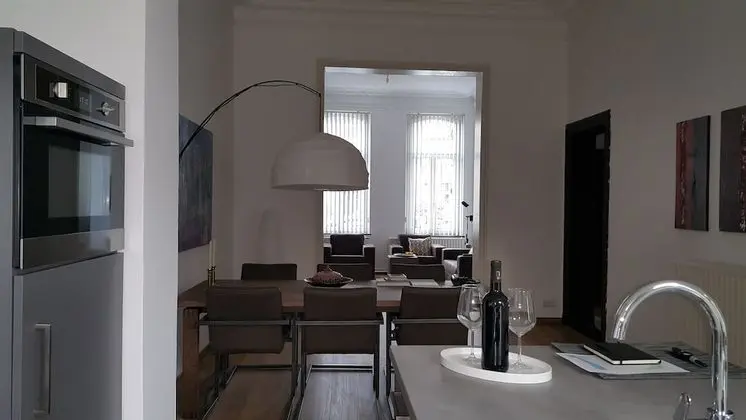 Luxury Apart Daire, 2 Tek Kişilik Yatak, Bahçe Manzaralı, Zemin Kat