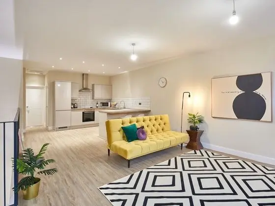Executive Apart Daire, Banyolu/Duşlu (First Floor)