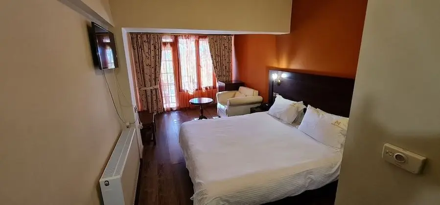 Tek Büyük veya İki Ayrı Yataklı Oda, Balkon, Dağ Manzaralı