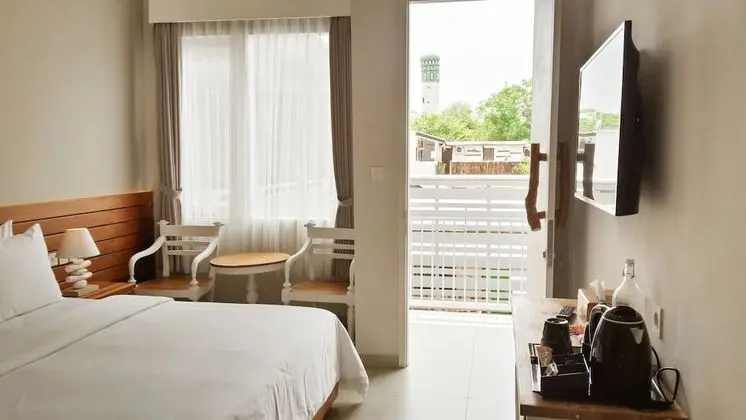 Deluxe Tek Büyük veya İki Ayrı Yataklı Oda, Balkon