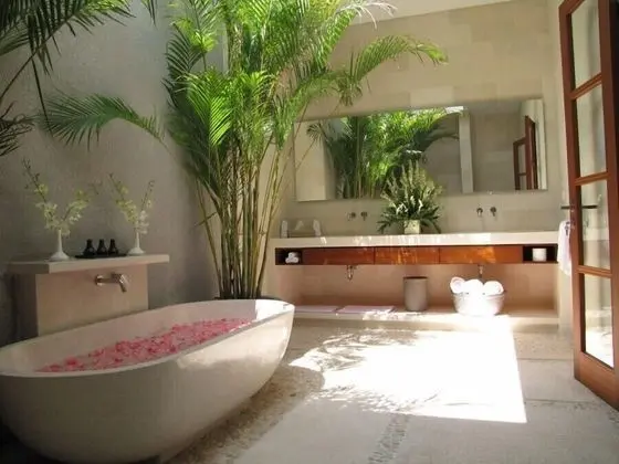 Bungalov, Havuz Manzaralı