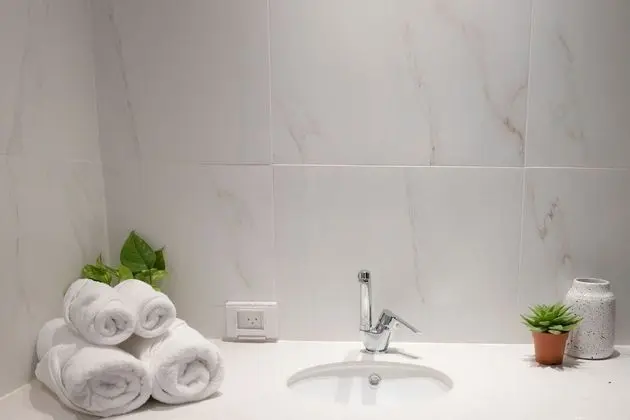 Small Room with Shared Bathroom