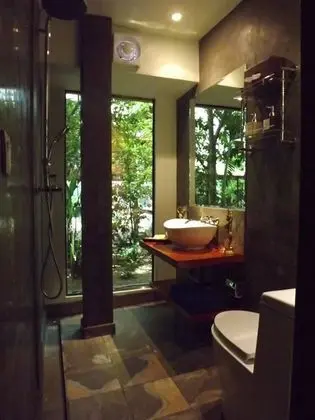 Deluxe Tek Büyük Yataklı Oda, Havuz Manzaralı