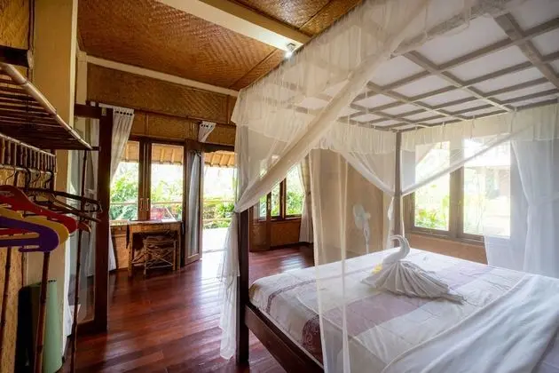 Büyük Yataklı Tek Kişilik Oda (Villa Bambu Kura-Kura)