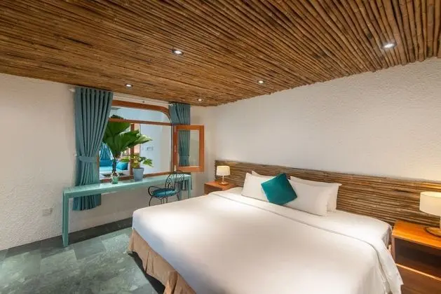 Premium Süit, Birden Çok Yatak, Okyanus Manzaralı (Blue House)