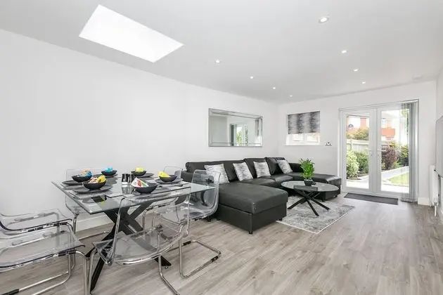 Deluxe Apart Daire, Banyolu/Duşlu, Bahçe Manzaralı (Ground Floor)