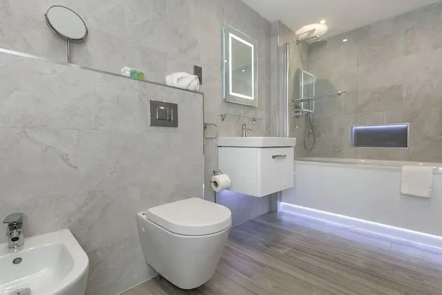 Deluxe Apart Daire, Banyolu/Duşlu, Bahçe Manzaralı (Ground Floor)