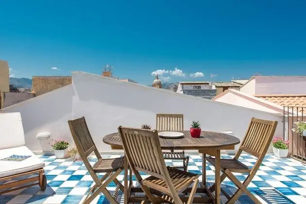 Çatı Katı (Loft), 1 Yatak Odası, Teras