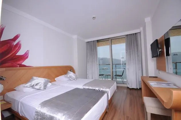 1 Çift ​​kişilik Yatak Sea View
