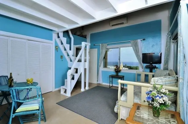 Çatı Katı (Loft), 2 Çift Kişilik Yatak, Kısmi Deniz Manzarası (Mountainside)
