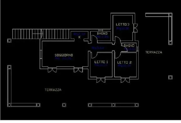 Villa, 3 Yatak Odası, Teras