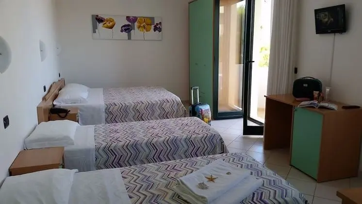 Classic Dört Kişilik Oda, Birden Çok Yatak, Balkon