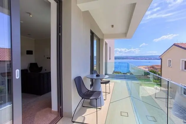 Junior suite with balcony - partial sea view (A2+1)