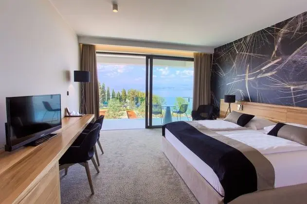 Superior double room with balcony - sea and olive garden view (A2)