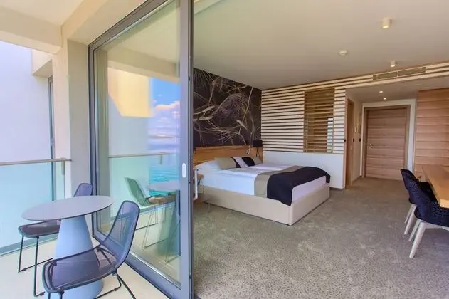 Superior double room with balcony - sea and olive garden view (A2)