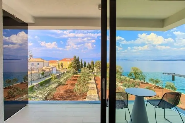 Superior double room with balcony - sea and olive garden view (A2)