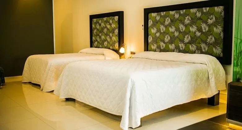 Master Suite two double beds