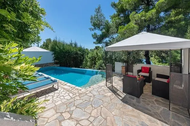 Exclusive Villa, 4 Yatak Odası, Kişiye Özel Havuzlu, Havuz Manzaralı (Afrodite)