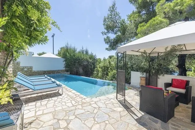 Exclusive Villa, 4 Yatak Odası, Kişiye Özel Havuzlu, Havuz Manzaralı (Afrodite)