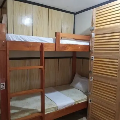 Bed in Female Dormitory