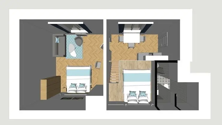 City Apart Daire, Sigara İçilmez, Avlu Manzaralı