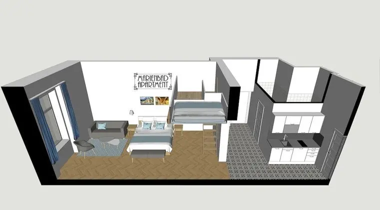 City Apart Daire, Sigara İçilmez, Şehir Manzaralı
