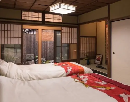 Deluxe Dört Kişilik Oda (Japanese Style, Garden Access)