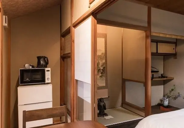 Deluxe Dört Kişilik Oda (Japanese Style, Garden Access)