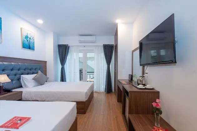 Deluxe İki Ayrı Yataklı Oda, Balkon, Tepe Manzaralı