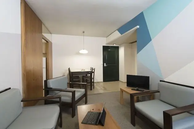 Standard Apart Daire, 2 Yatak Odası, Kısmi Deniz Manzaralı