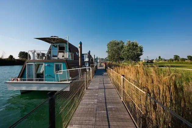 Dubleks, 2 Yatak Odası, Teras (Houseboat)