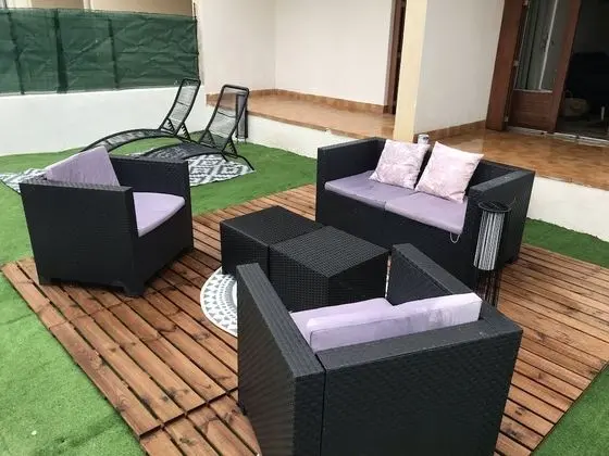 City Apart Daire, Banyolu/Duşlu, Bahçe Manzaralı