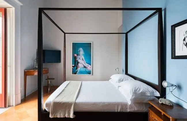 Deluxe Tek Büyük Yataklı Oda, Balkon, Deniz Manzaralı