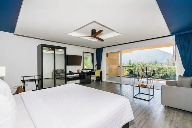 Deluxe Tek Büyük veya İki Ayrı Yataklı Oda, 1 Çift Kişilik veya 2 Tek Kişilik Yatak