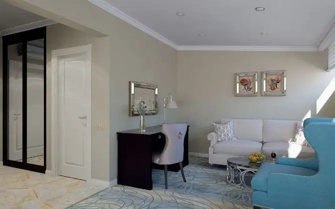 Deluxe Tek Büyük Yataklı Oda, Kısmi Deniz Manzaralı
